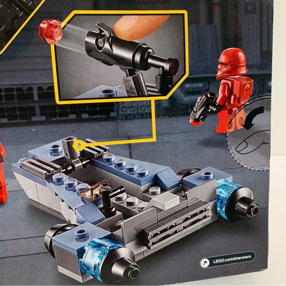 Lego Star Wars 4 minifigures and ship pack